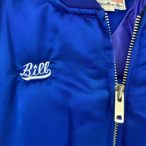 Vtg Korea Dragon Embroidered Souvenir Jacket XL - Picture 8 of 8